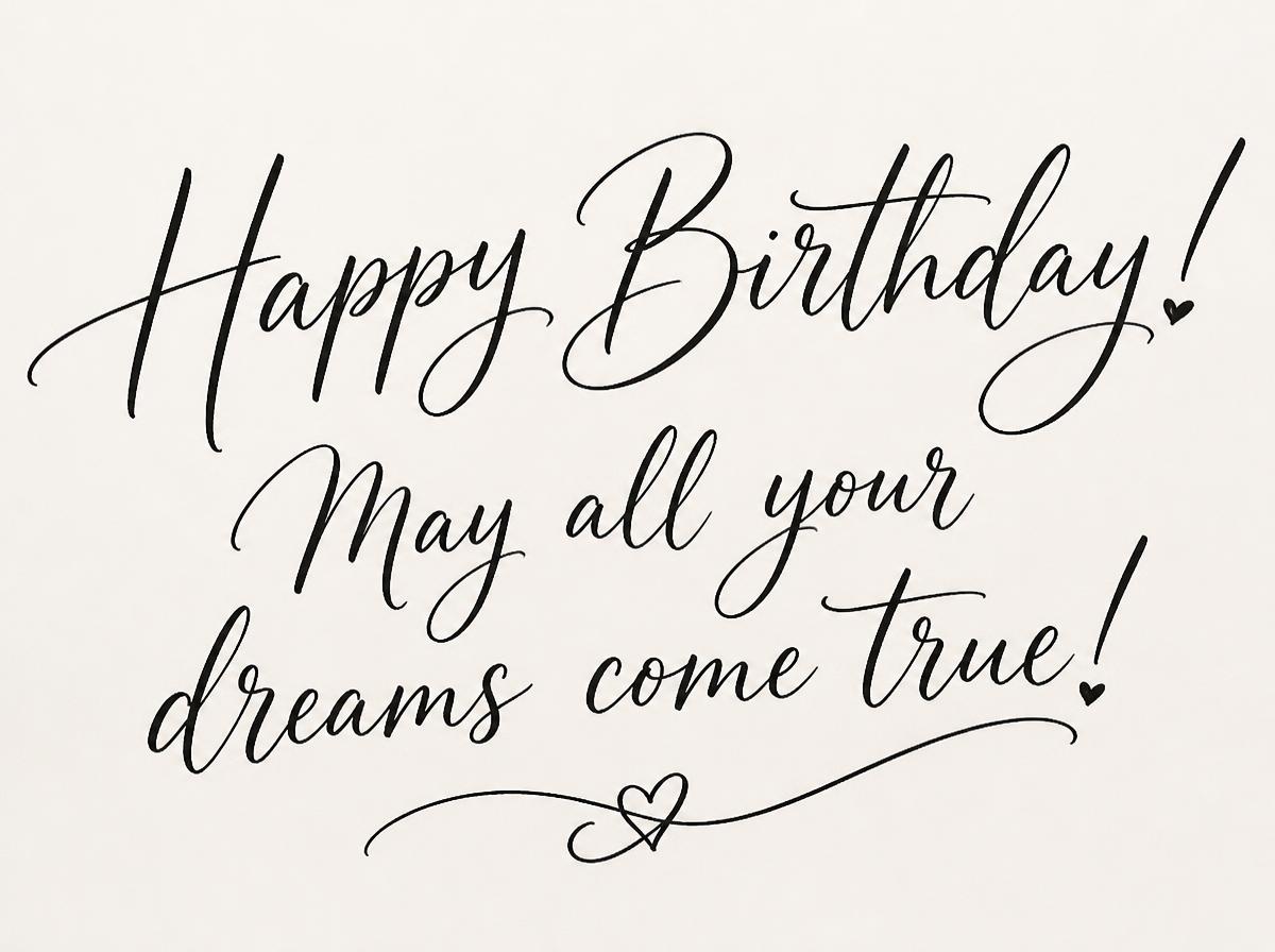 Happy Birthday!