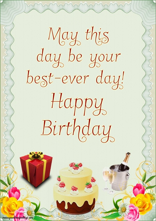 Greetings Cards for Birthday - Happy Birthday - messageswishesgreetings.com