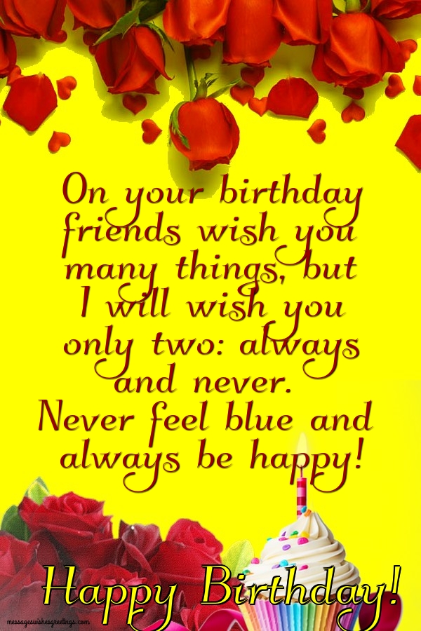 Greetings Cards for Birthday - Happy Birthday! - messageswishesgreetings.com