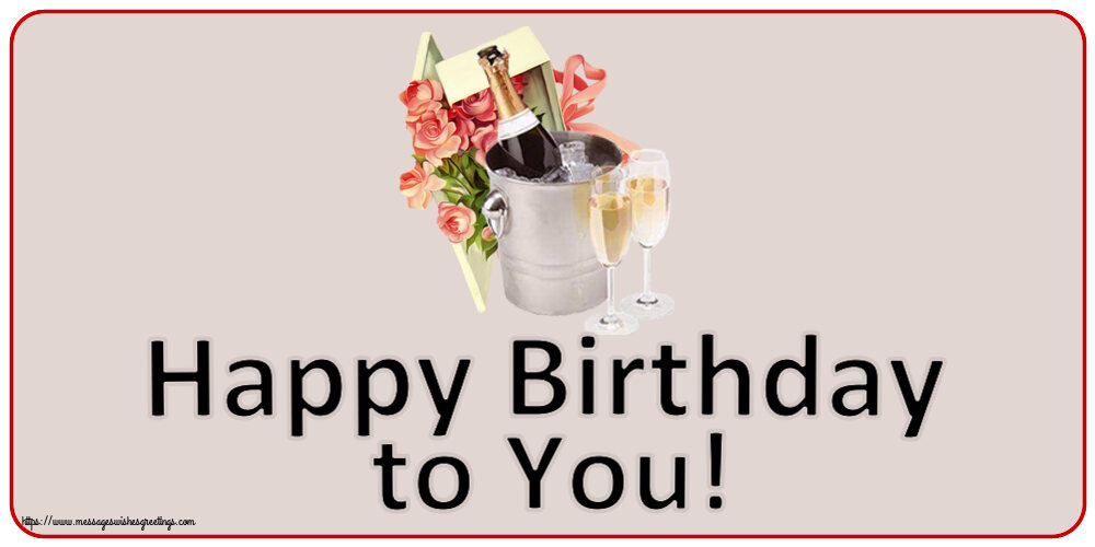 Happy Birthday to You!
