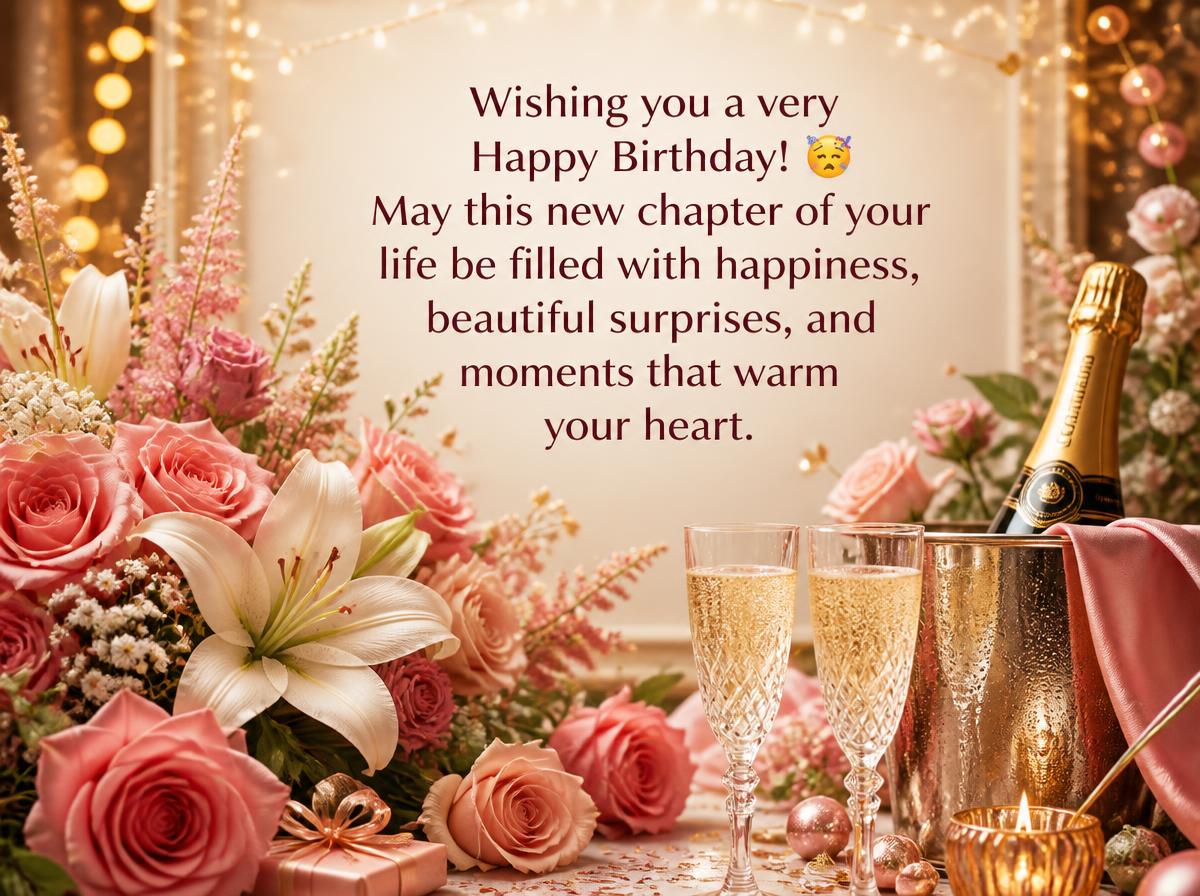 Greetings Cards for Birthday - Wishing you a very Happy Birthday - messageswishesgreetings.com