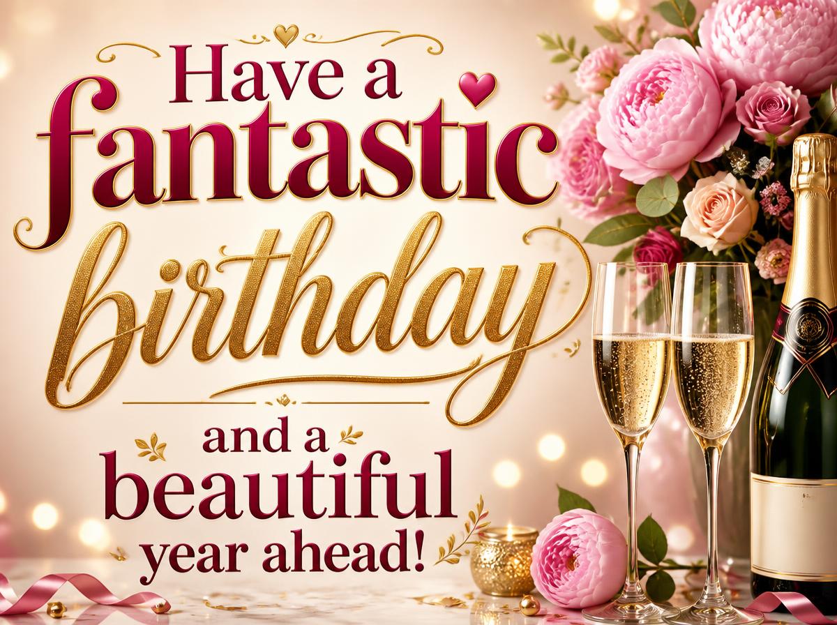 Greetings Cards for Birthday - Have a fantastic birthday - messageswishesgreetings.com