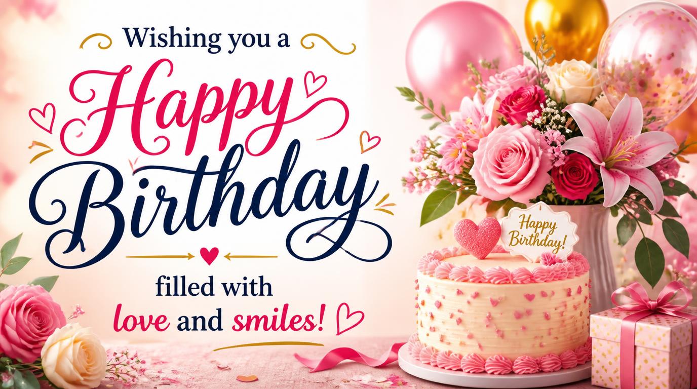Wishing you a Happy Birthday