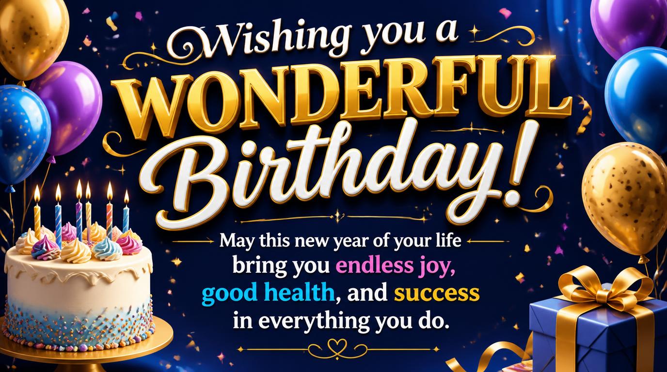 Greetings Cards for Birthday - Happy Birthday - messageswishesgreetings.com