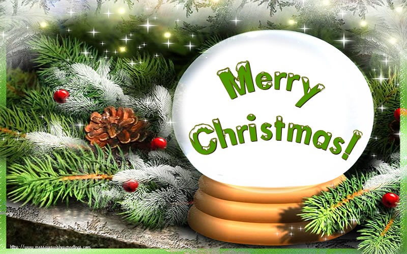 Greetings Cards for Christmas - Merry Christmas! - messageswishesgreetings.com