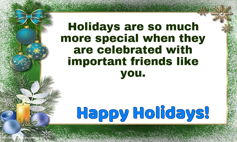 Christmas Happy Holidays!