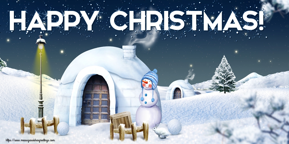 Greetings Cards for Christmas - Happy Christmas! - messageswishesgreetings.com