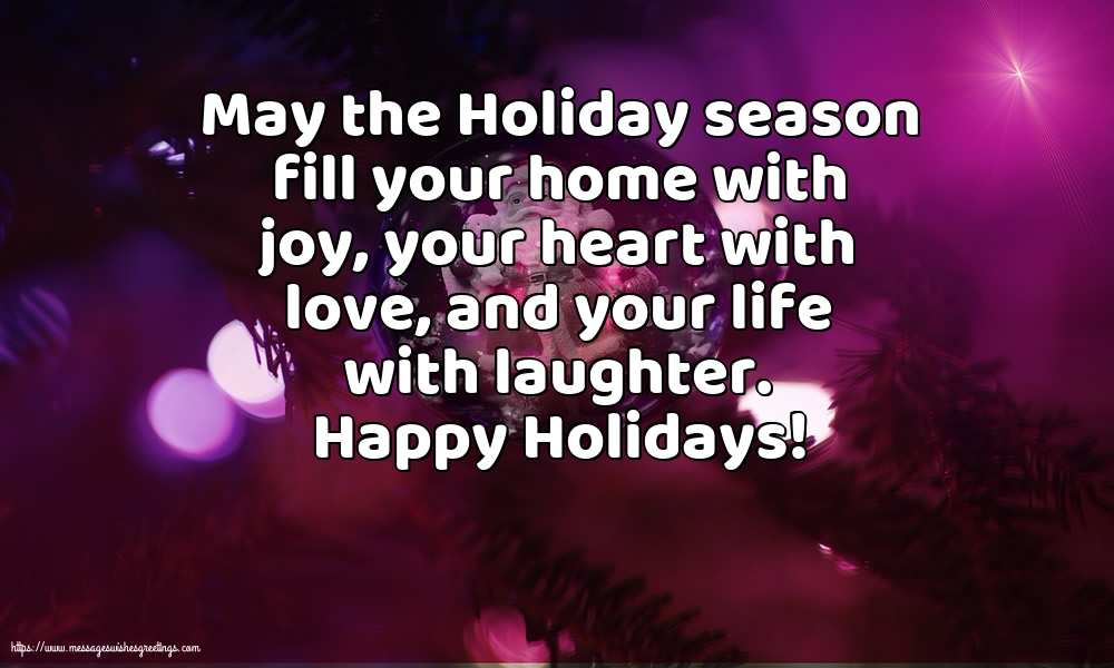 Christmas Happy Holidays!