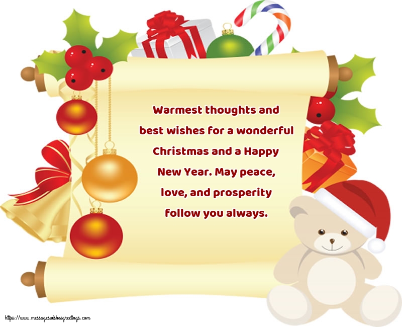 May peace, love, and prosperity follow you always.