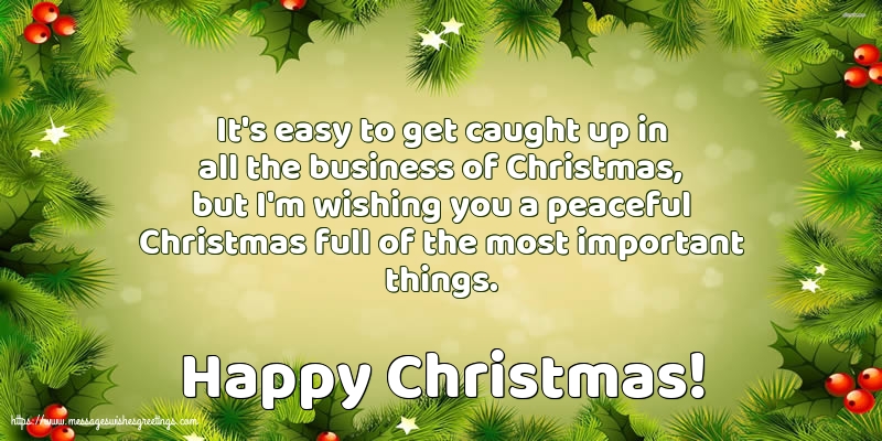 Christmas Happy Christmas!