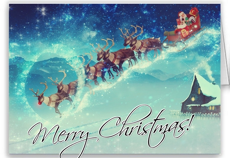 Greetings Cards for Christmas - Merry Christmas! - messageswishesgreetings.com