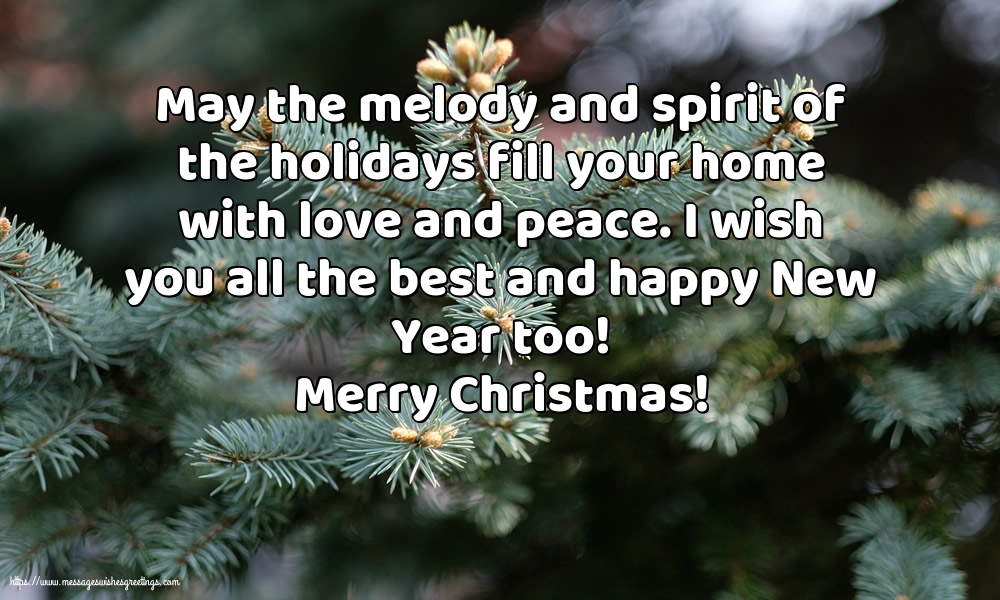 Greetings Cards for Christmas - Merry Christmas! - messageswishesgreetings.com