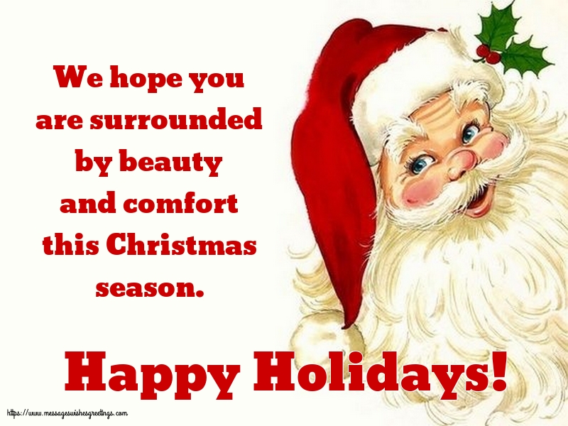 Christmas Happy Holidays!
