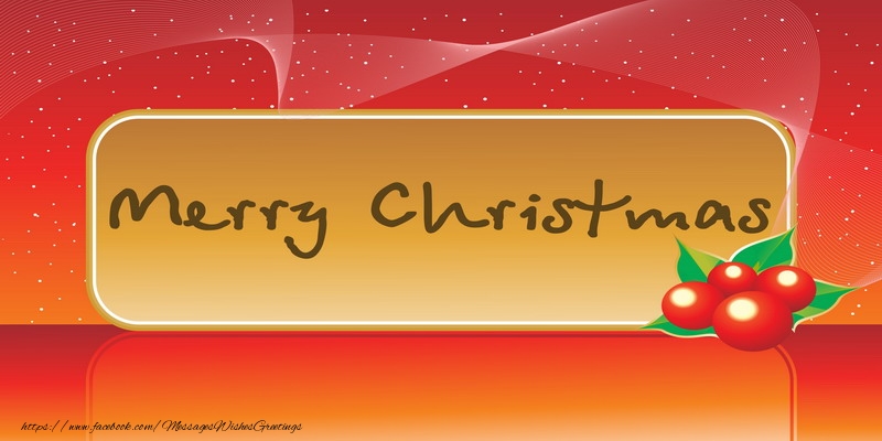 Merry Christmas!