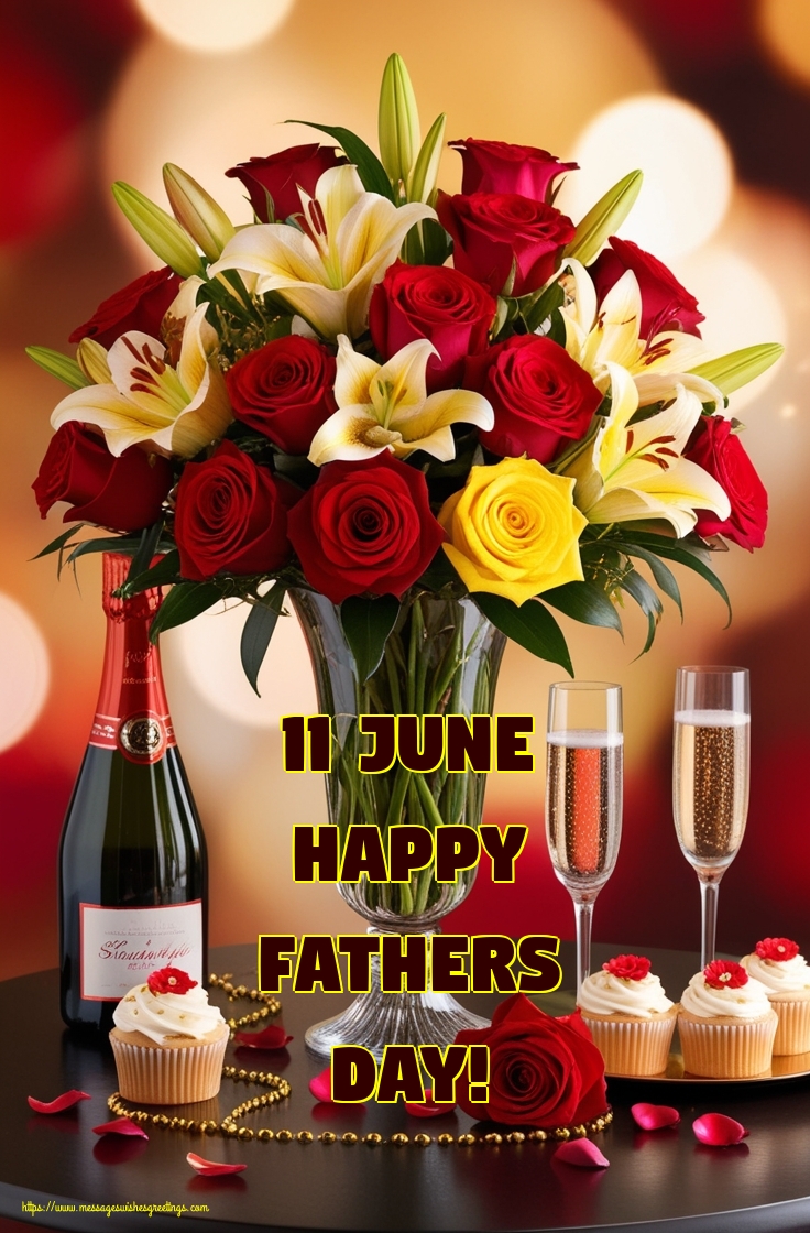 11 June Happy Fathers Day!