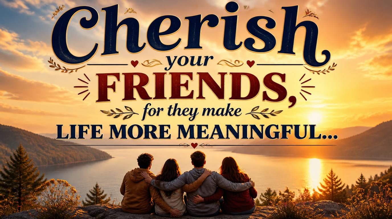 Greetings Cards Friendship - Cherish your friends - messageswishesgreetings.com