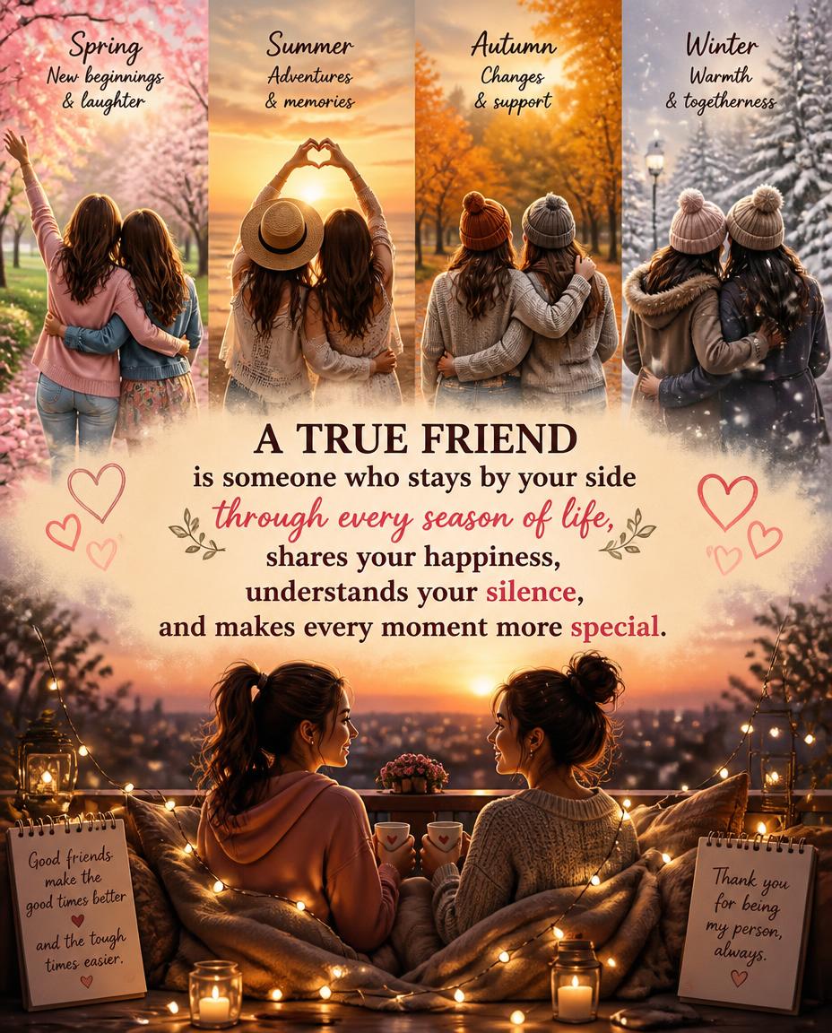 Greetings Cards Friendship - A true friend - messageswishesgreetings.com