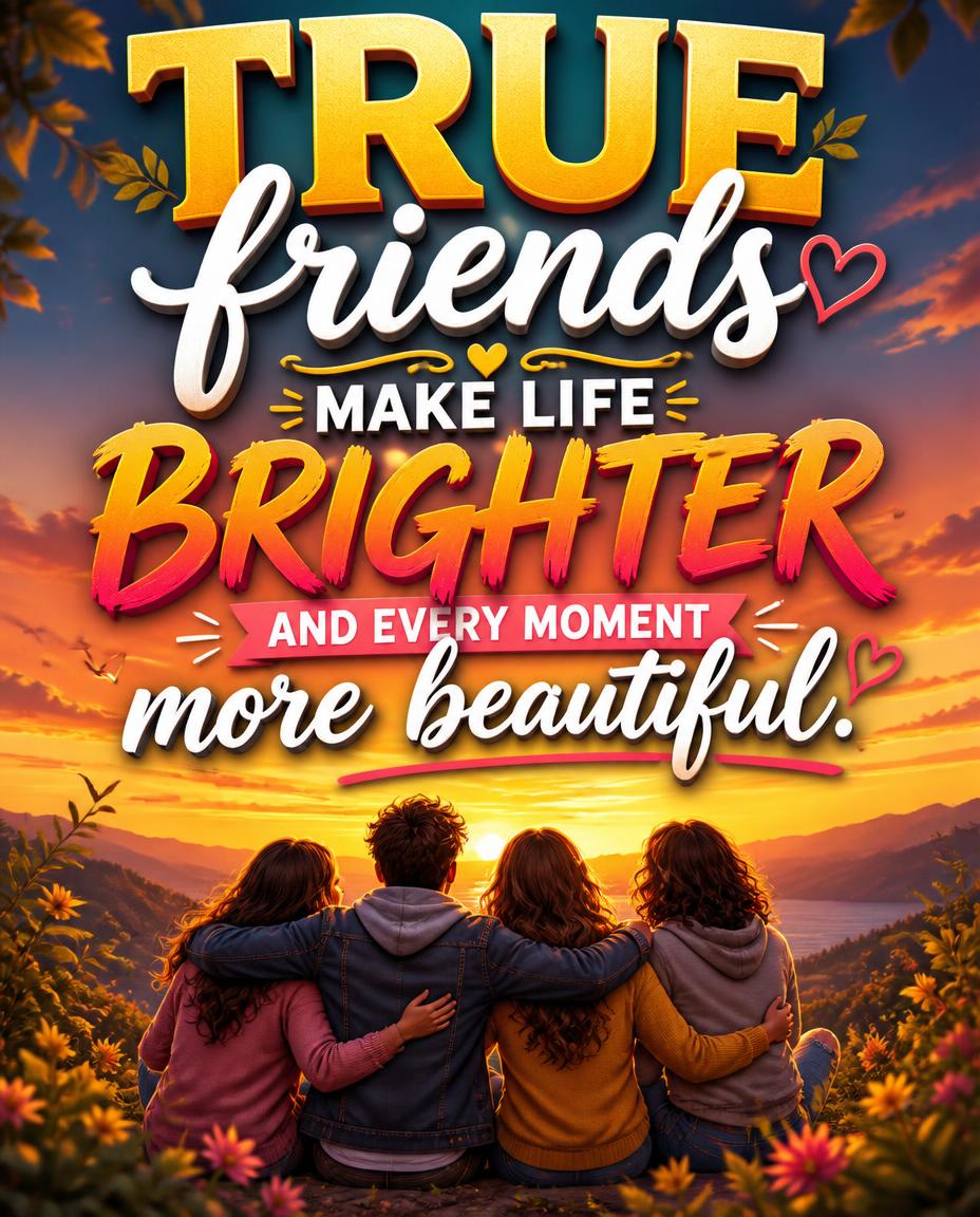 Greetings Cards Friendship - True friends - messageswishesgreetings.com