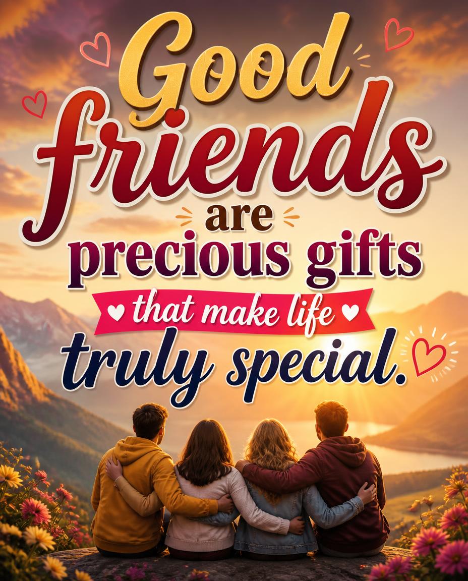Greetings Cards Friendship - Good friends are precious - messageswishesgreetings.com