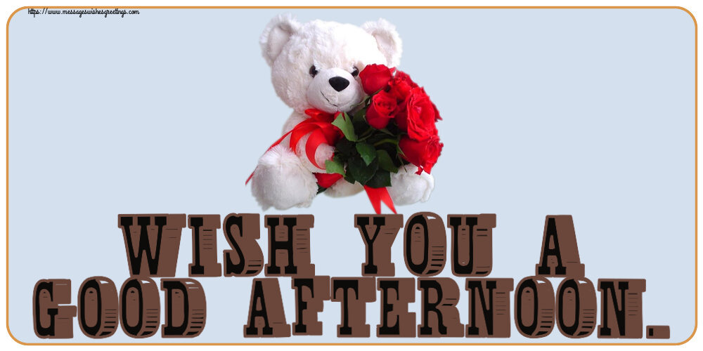 Good day Wish you a good afternoon.