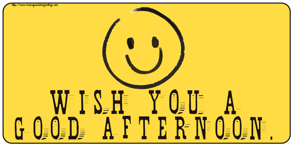 Wish you a good afternoon.