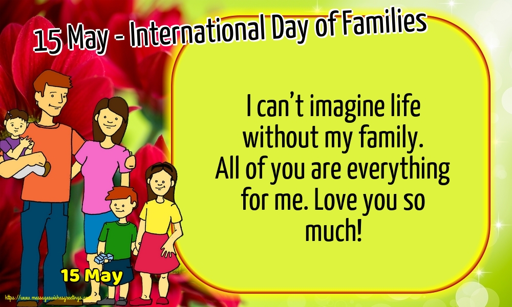 15 May - 15 May - International Day of Families