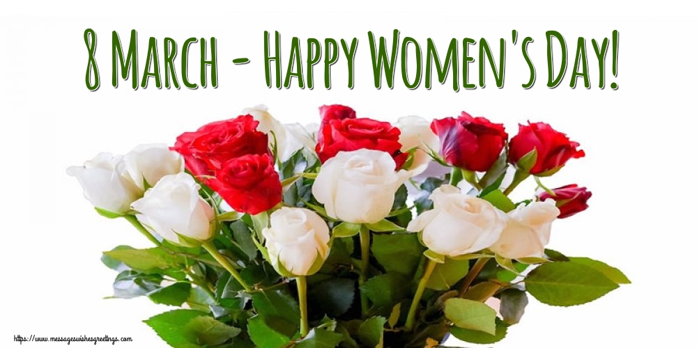 8 March - Happy Women's Day!