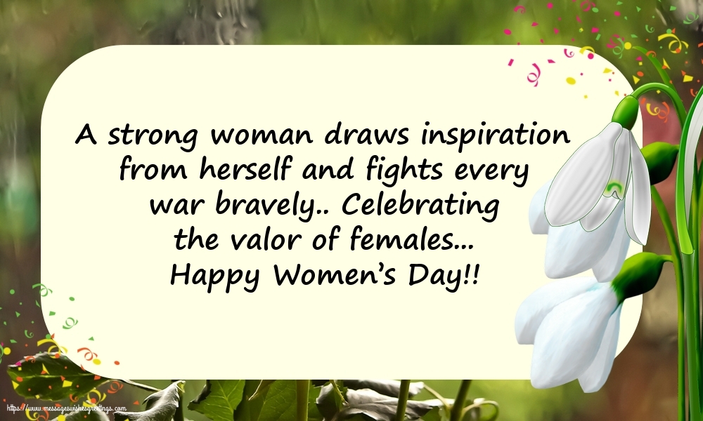 Happy Women’s Day!!