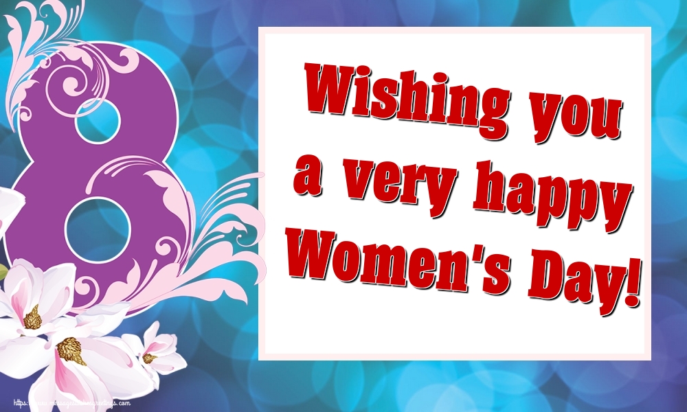 Greetings Cards for Women's Day - Wishing you a very happy Women's Day! - messageswishesgreetings.com