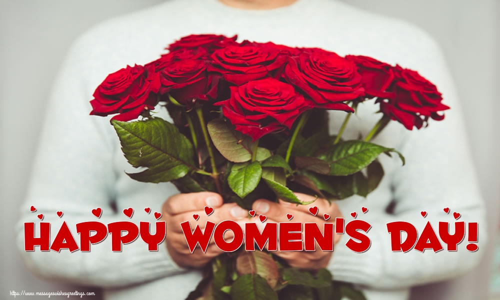 Greetings Cards for Women's Day - Happy Women's Day! - messageswishesgreetings.com