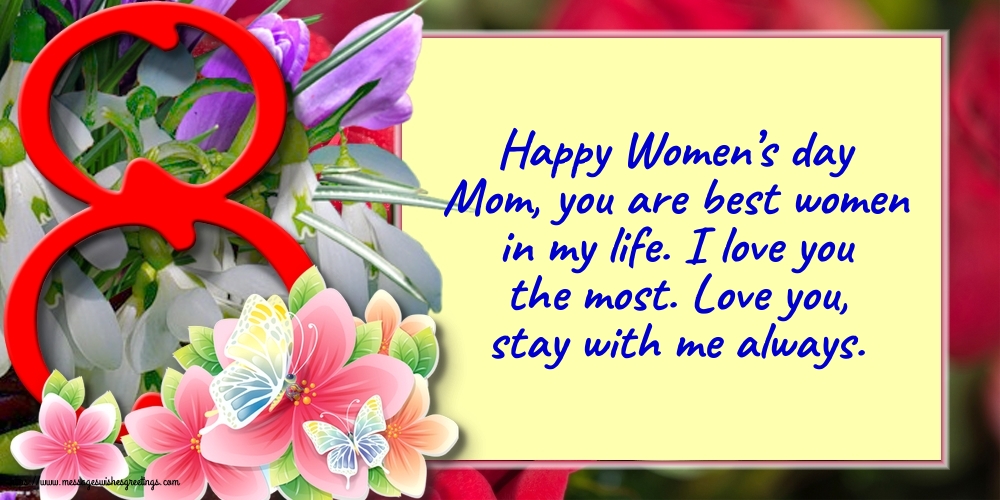 Happy Women's day Mom