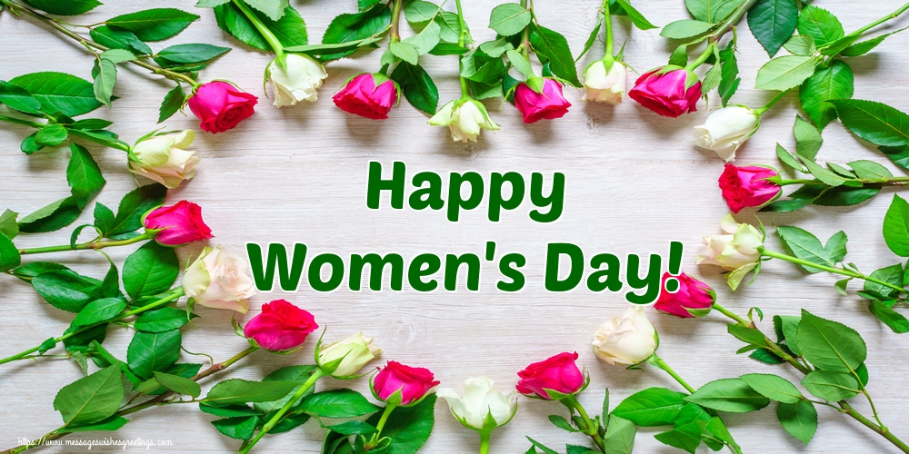 Greetings Cards for Women's Day - Happy Women's Day! - messageswishesgreetings.com