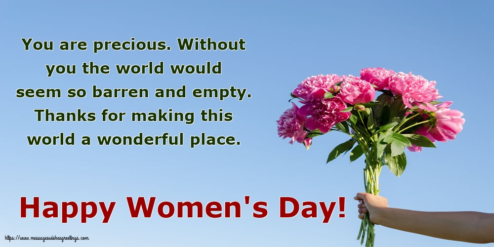 Women's Day Happy Women's Day!