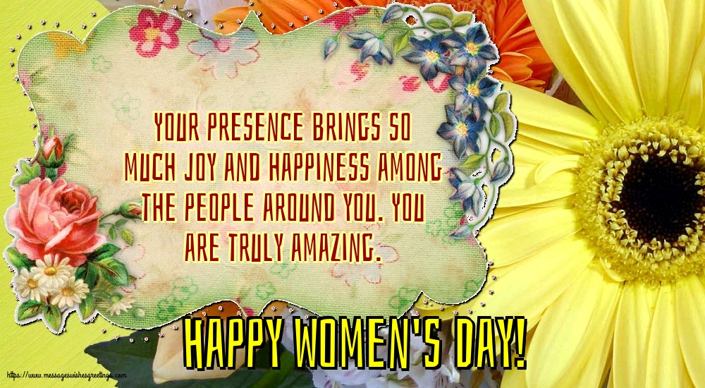 Women's Day Happy Women's Day!