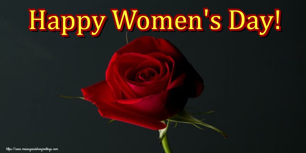 Happy Women's Day!