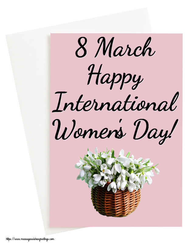Women's Day 8 March Happy International Women's Day!