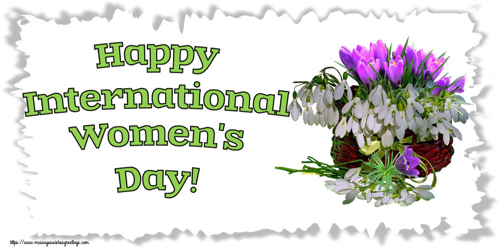 Women's Day Happy International Women's Day!