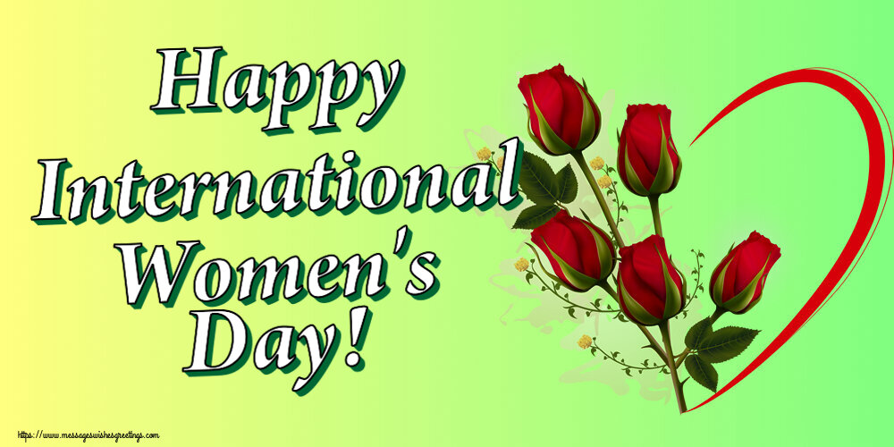 Women's Day Happy International Women's Day!