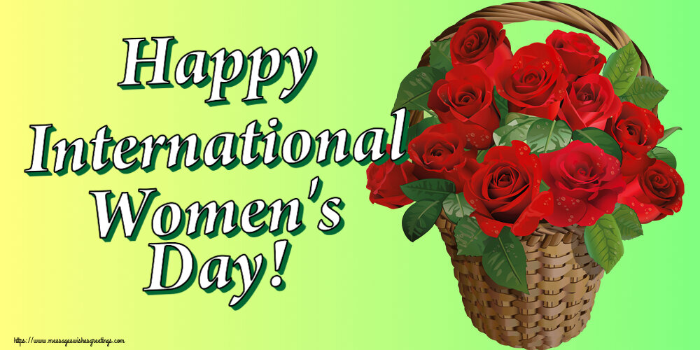 Happy International Women's Day!