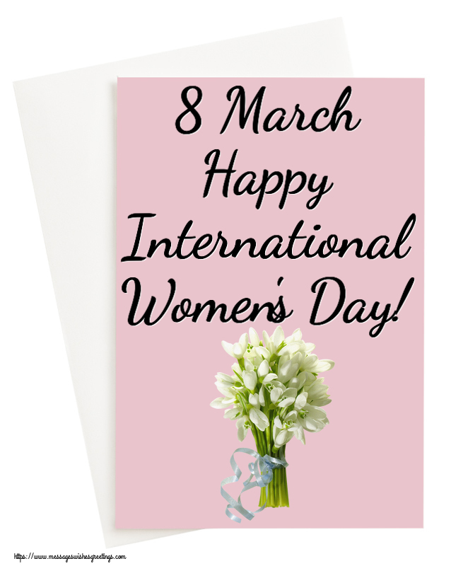 Women's Day 8 March Happy International Women's Day!