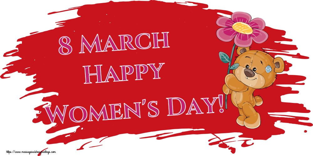 8 March Happy Women's Day!