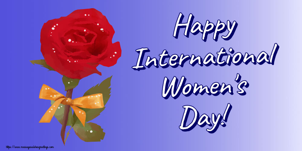 Happy International Women's Day!