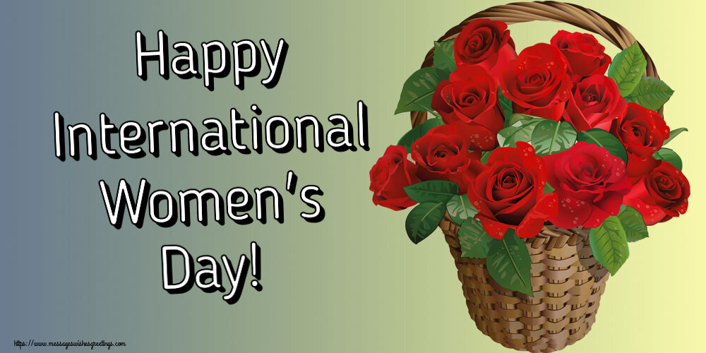 Happy International Women's Day!