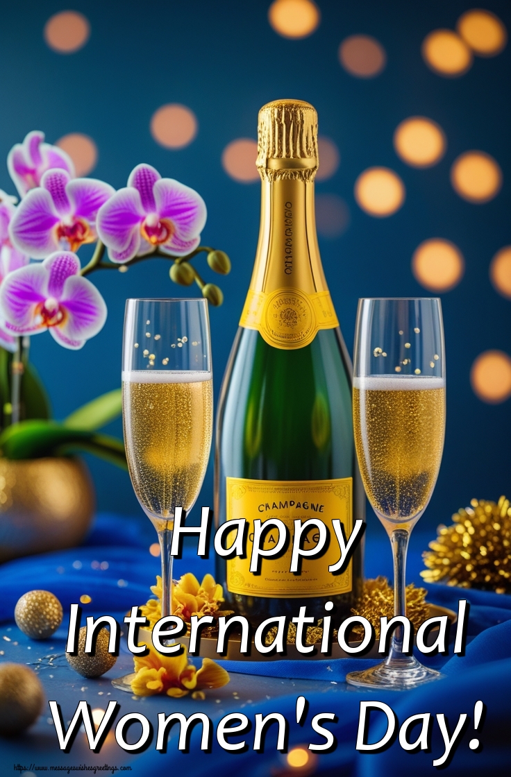 Greetings Cards for Women's Day - Happy International Women's Day! - messageswishesgreetings.com