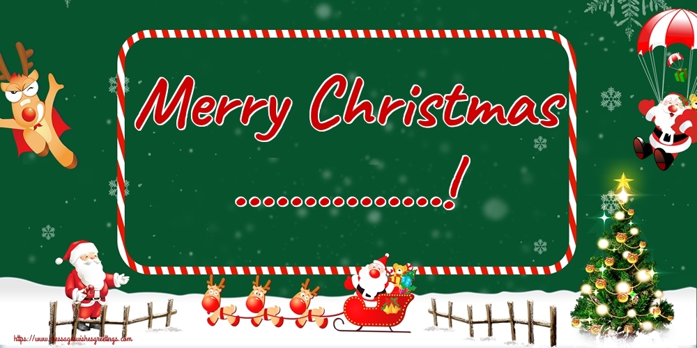 Custom Greetings Cards for Christmas - Merry Christmas ...!