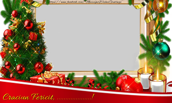 Custom Greetings Cards for Christmas - Merry Christmas, ...!