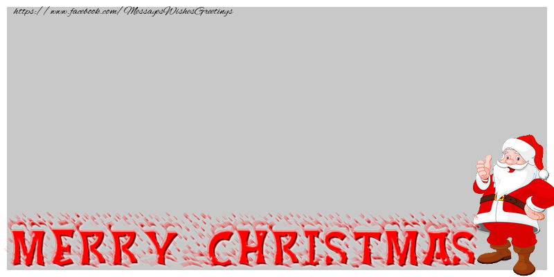 Custom Greetings Cards for Christmas - Merry Christmas