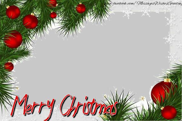 Custom Greetings Cards for Christmas - Merry Christmas