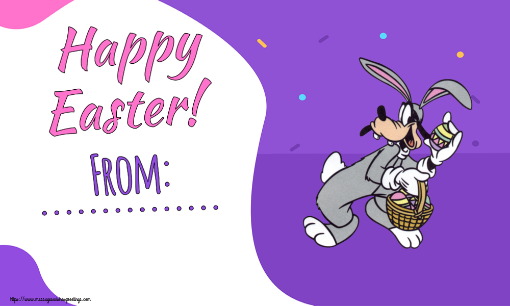 Custom Greetings Cards for Easter - Eggs | Happy Easter! From: ...