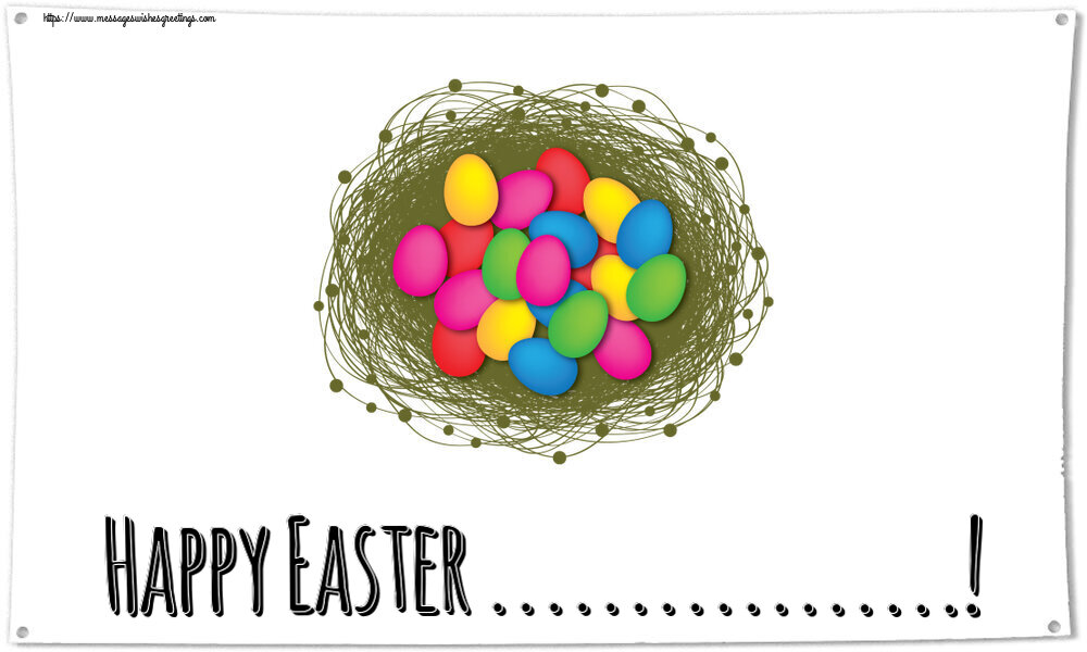 Custom Greetings Cards for Easter - Happy Easter ...!